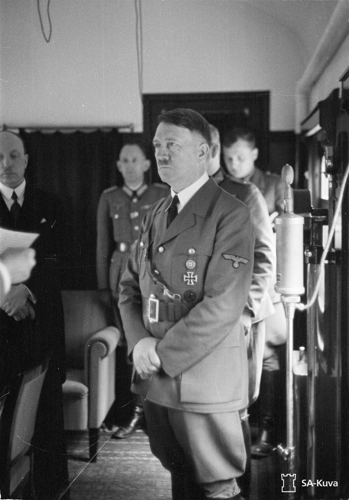 Adolf Hitler in Mannerheim's train